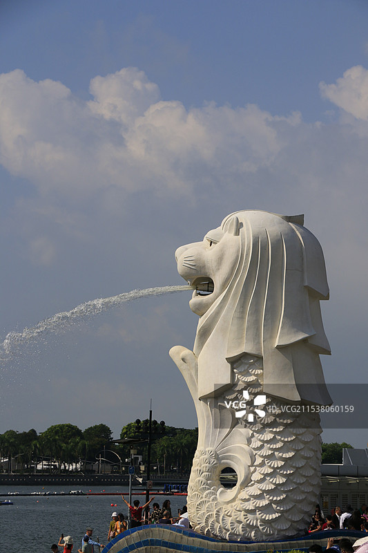新加坡城市印象-新加坡国立大学、鱼尾狮公园、博物馆、滨海湾、教堂与西式建筑图片素材