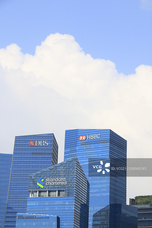 新加坡城市印象-新加坡国立大学、鱼尾狮公园、博物馆、滨海湾、教堂与西式建筑图片素材