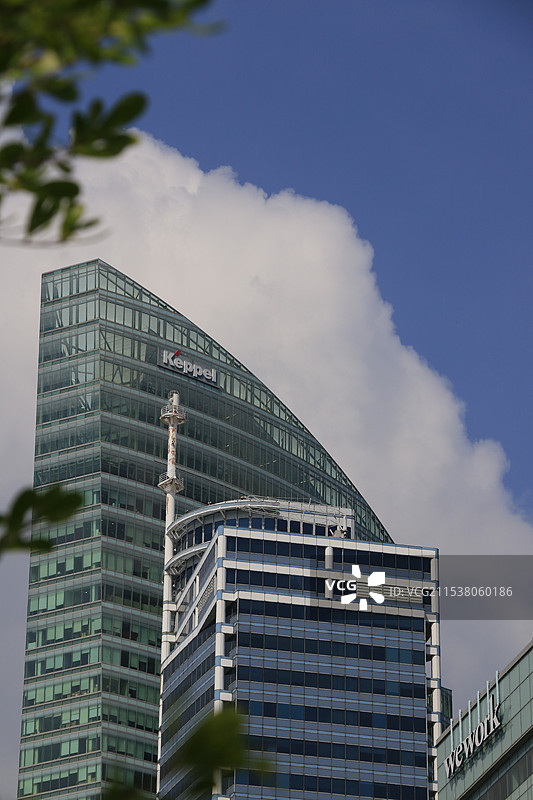 新加坡城市印象-新加坡国立大学、鱼尾狮公园、博物馆、滨海湾、教堂与西式建筑图片素材