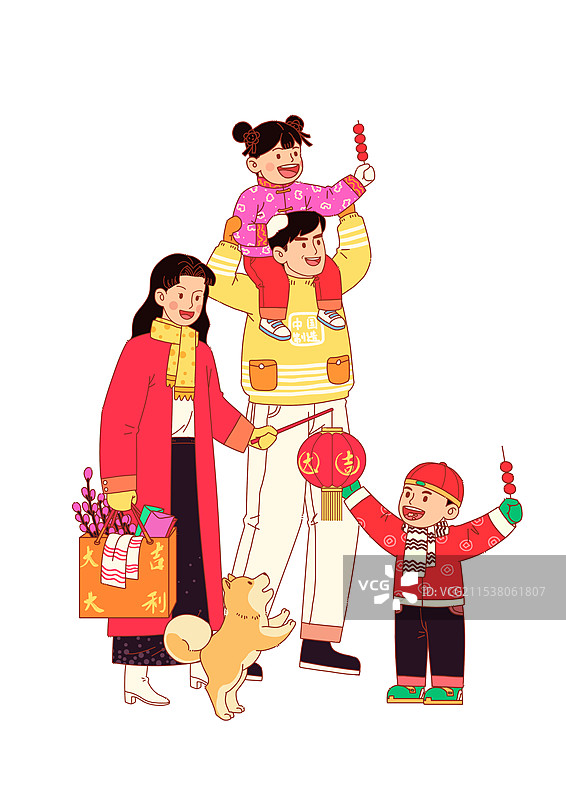 年俗之年二十七赶大集图片素材