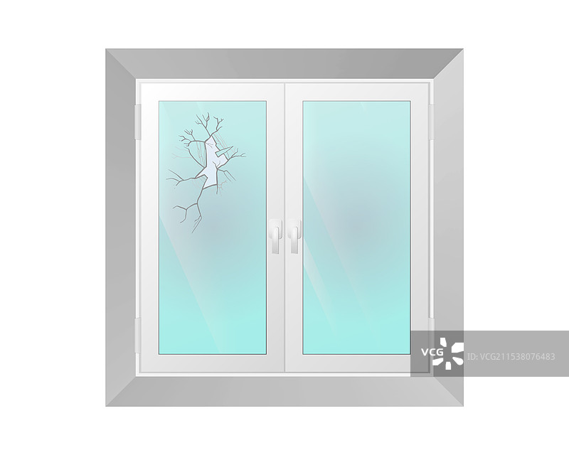 破碎窗户设计图片素材