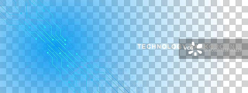 未来科技概念与电子设备图片素材