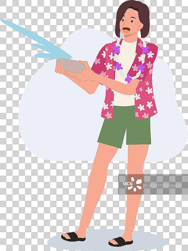 泰国文化节日宋干节图片素材