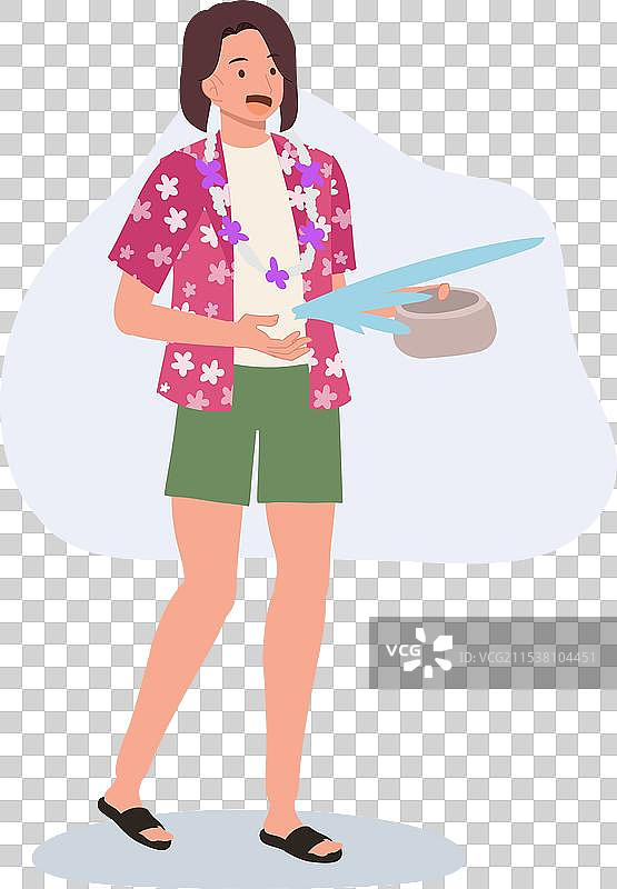 泰国文化节日宋干节图片素材