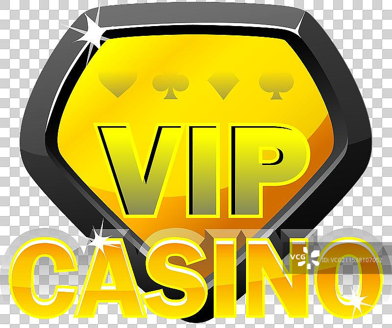 VIP赌场图标，带有钻石符号的赌场图标图片素材