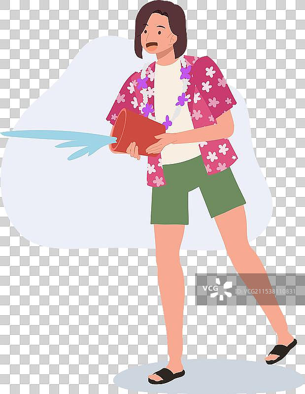 泰国文化节日宋干节图片素材