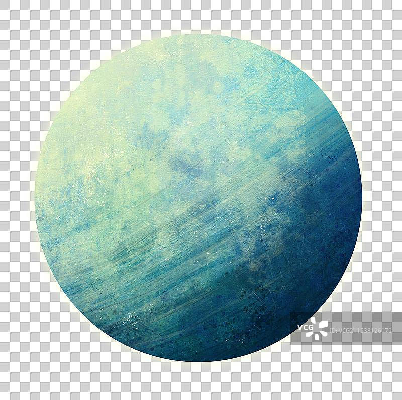 宇宙中的行星、星球图片素材