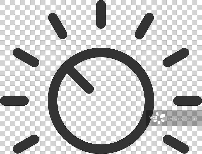 灯光调节器图标线条时尚设计电力图片素材