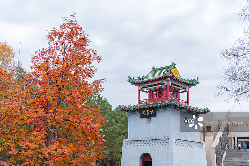 魁星阁  瑷珲历史陈列馆图片素材