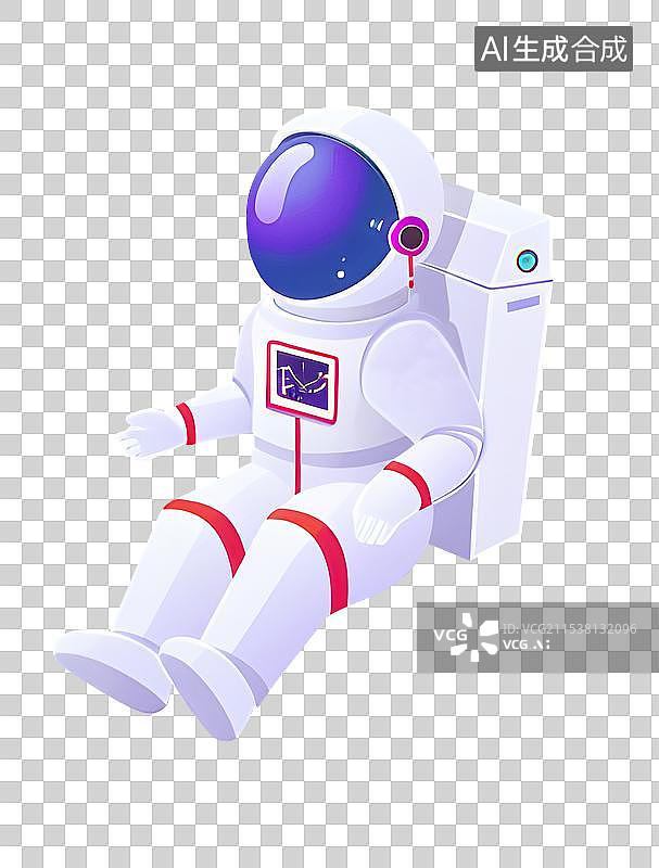 【AI数字艺术】太空宇航员星球星系，科技未来感背景，购物节，电子商务，插图插画图片素材