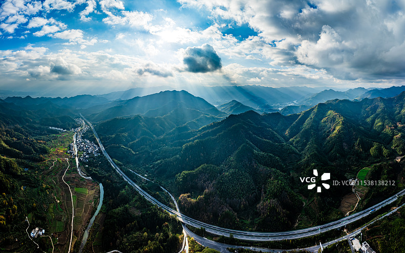 安徽，呈坎风光图片素材