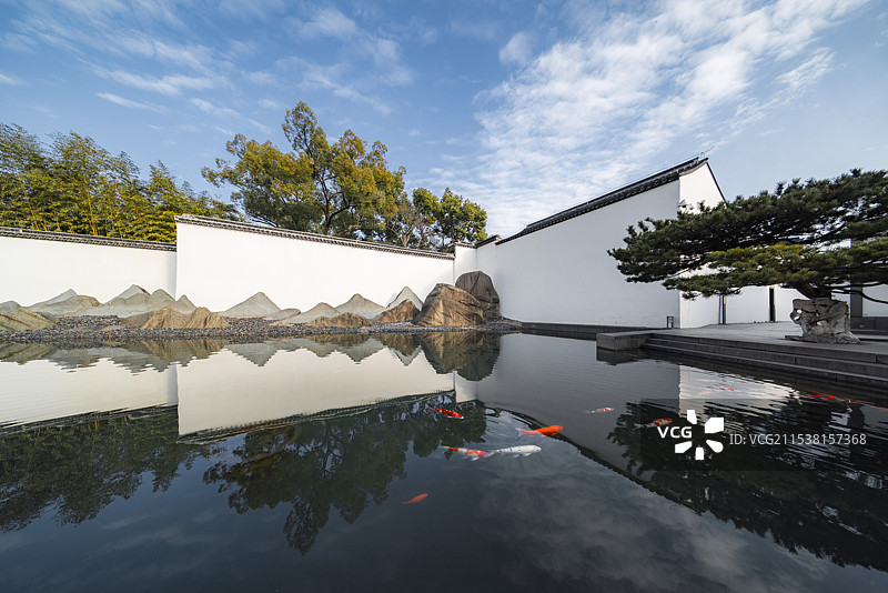 苏州博物馆空镜图片素材