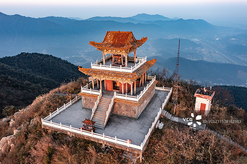 湖南株洲茶陵县云阳山风光图片素材