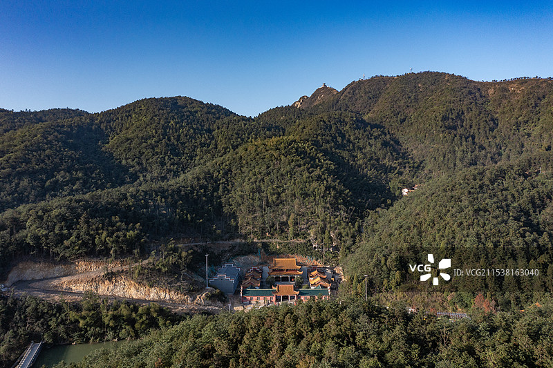 湖南株洲茶陵县云阳山风光图片素材