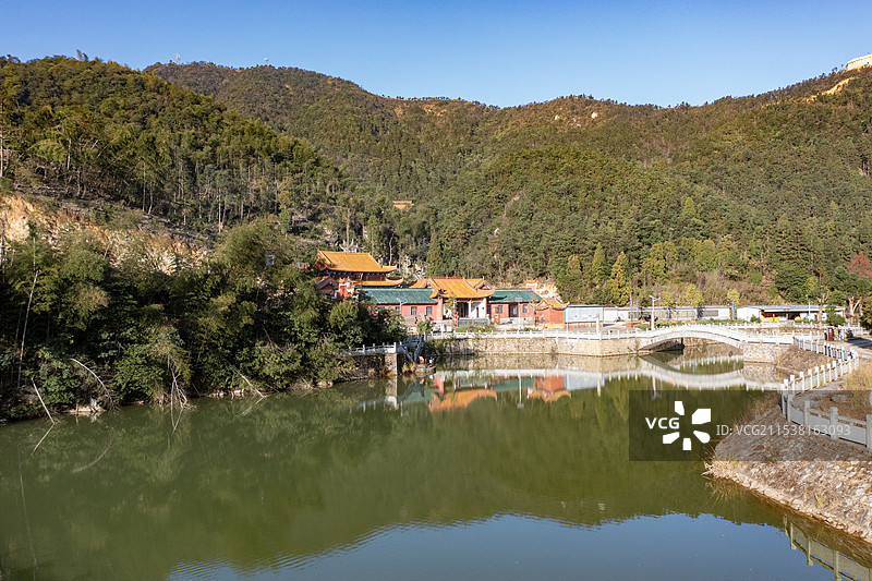 湖南株洲茶陵县云阳山风光图片素材