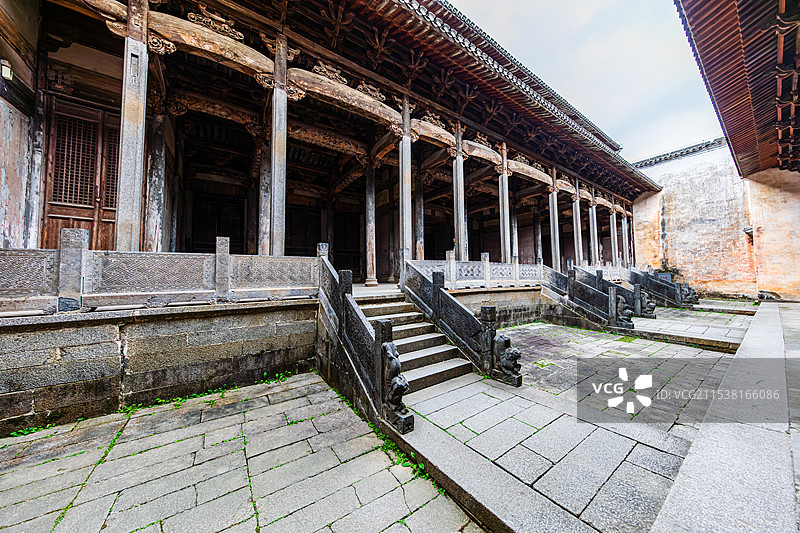 呈坎，罗东舒祠图片素材