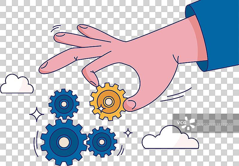 解决问题的商业方案概念图片素材