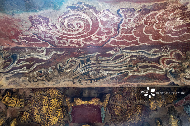 四川巴中通江白乳溪石窟图片素材