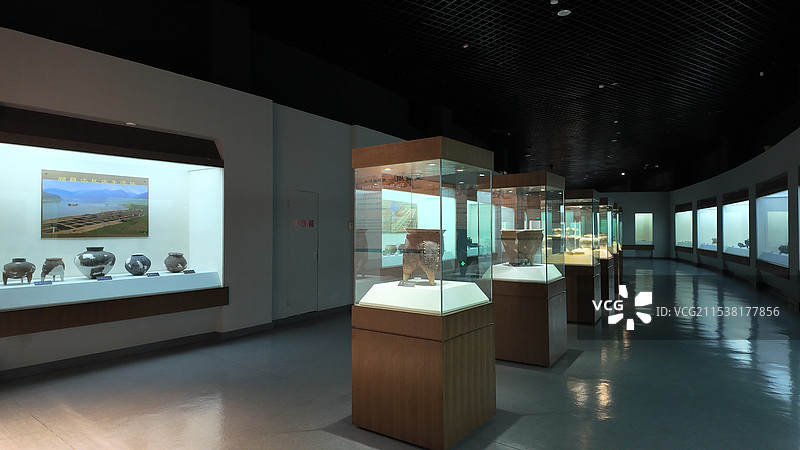 南水北调湖北库区出土文物展（湖北南水北调博物馆）图片素材