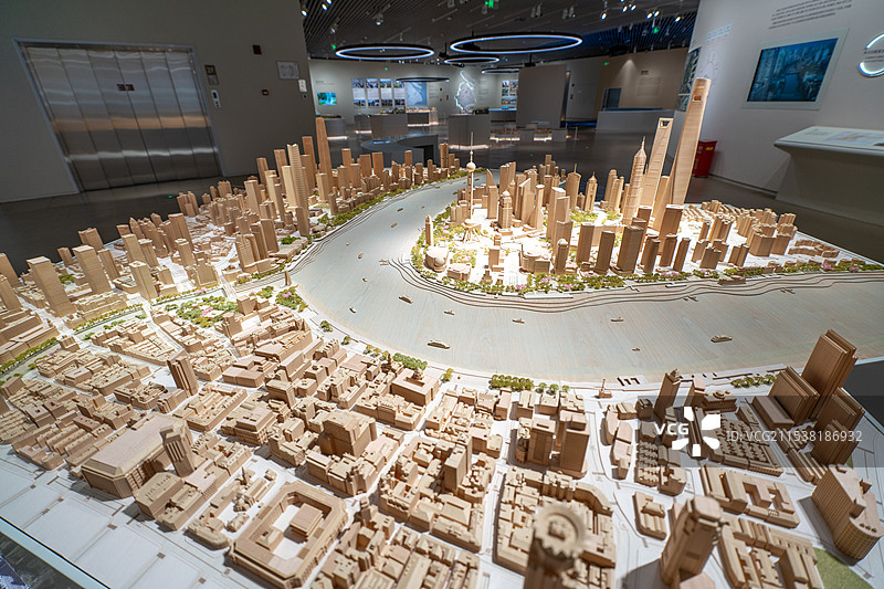 上海 | 城市规划展示馆人与城市的相遇之旅图片素材