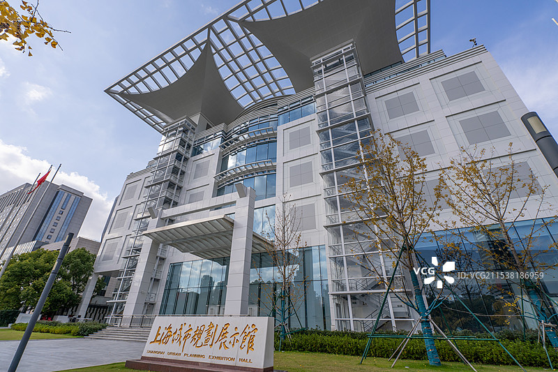 上海 | 城市规划展示馆人与城市的相遇之旅图片素材