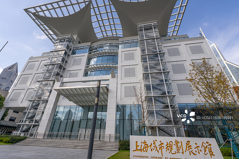 上海 | 城市规划展示馆人与城市的相遇之旅图片素材