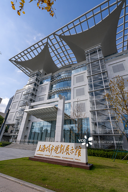 上海 | 城市规划展示馆人与城市的相遇之旅图片素材