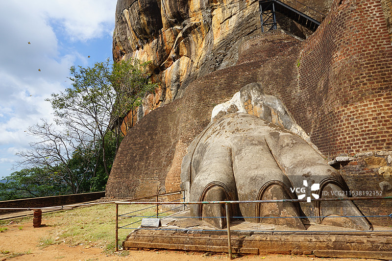 斯里兰卡狮子岩景区图片素材