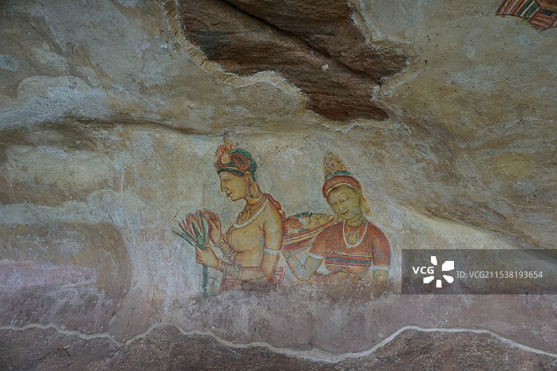 斯里兰卡狮子岩景区图片素材