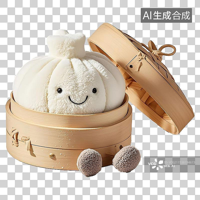 【AI数字艺术】卡通拟人食物年夜饭jellycat风毛绒绒玩具图片素材