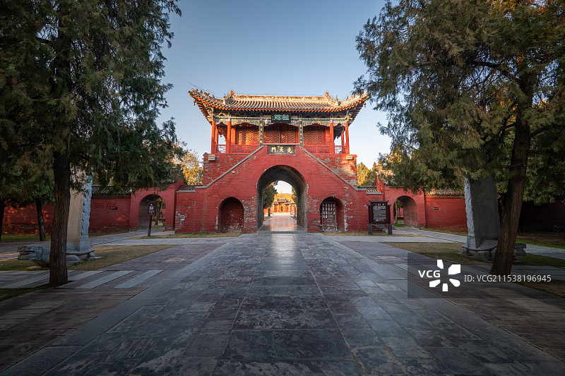 周口太昊伏羲陵图片素材