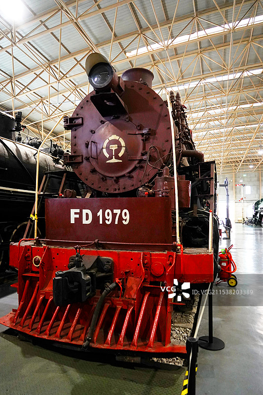 中国铁道博物馆火车展览图片素材