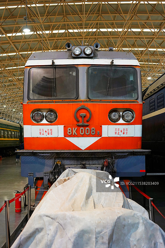 中国铁道博物馆火车展览图片素材