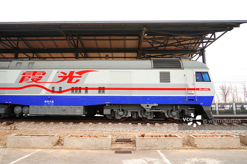 中国铁道博物馆火车展览图片素材