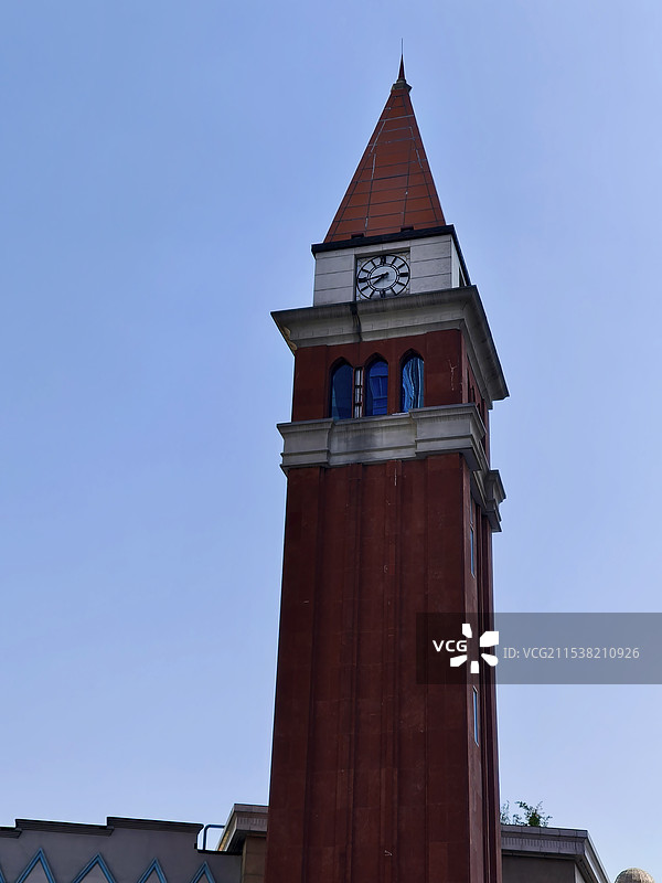 西安大唐西市景区风光图片素材