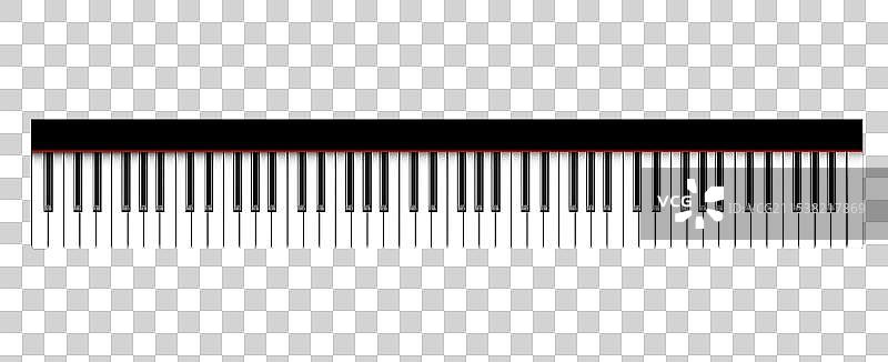 音乐平面背景钢琴键盘图片素材