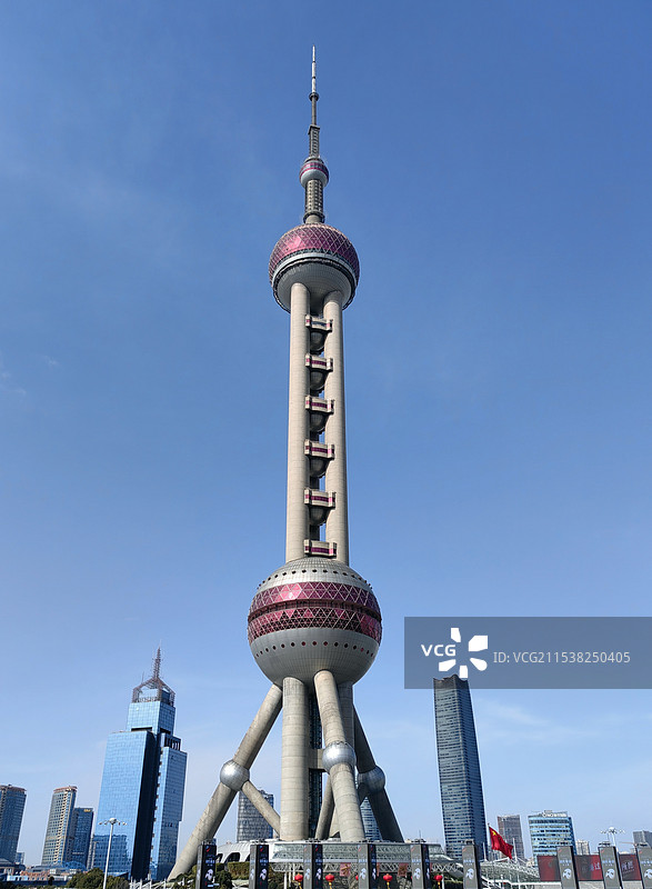 上海东方明珠塔图片素材