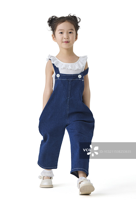 棚拍可爱小女孩图片素材