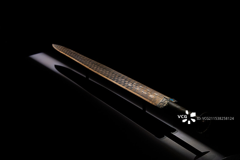 越王勾践佩剑图片素材