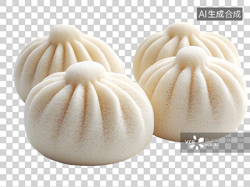 【AI数字艺术】包子馒头图片素材