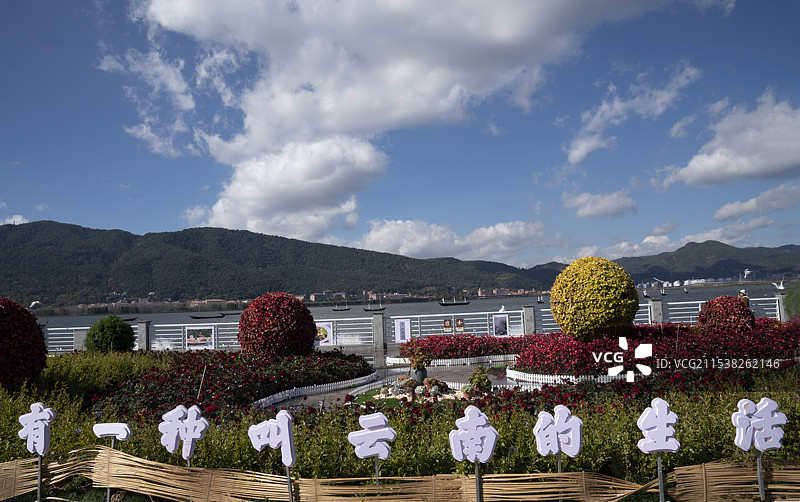 海埂大坝图片素材