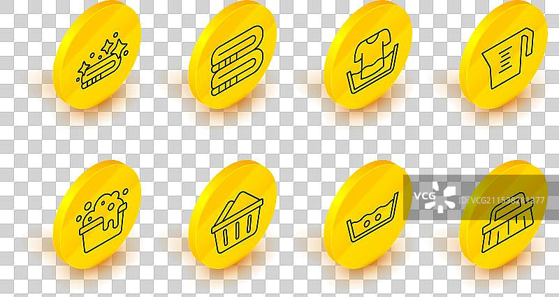 设置清洗温度的线刷图片素材