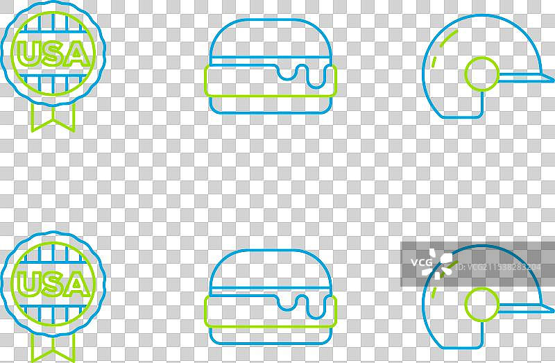 带星星的棒球头盔奖牌图片素材
