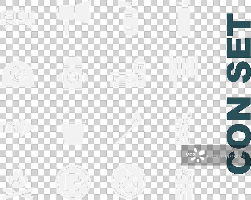 医疗医院建筑火灾燃烧的水管图片素材