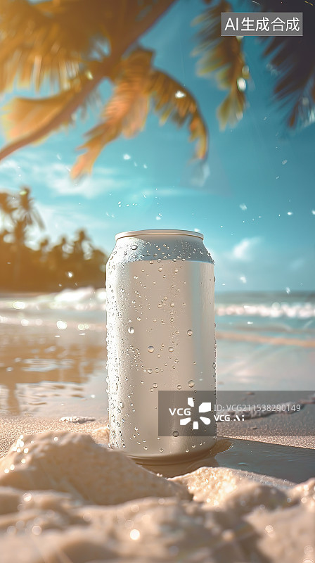 【AI数字艺术】易拉罐图片素材