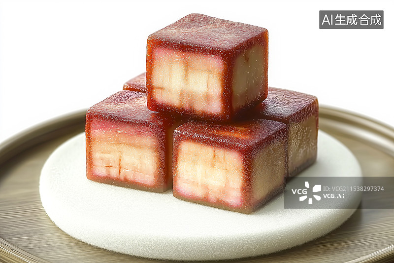 【AI数字艺术】新春元素美食腐乳图片素材
