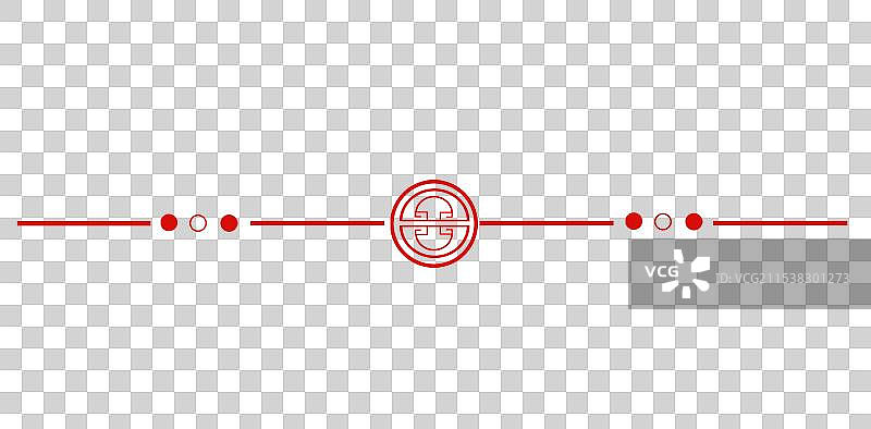 复古分隔框 边框水平线形状图标元素图片素材