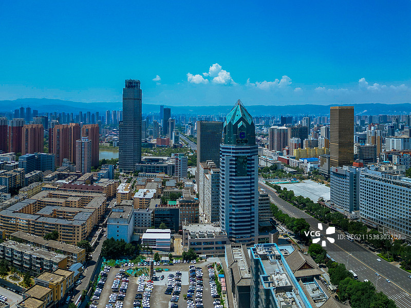 太原 五一广场 纯阳宫 迎泽大道 文瀛公园 迎泽区文庙图片素材