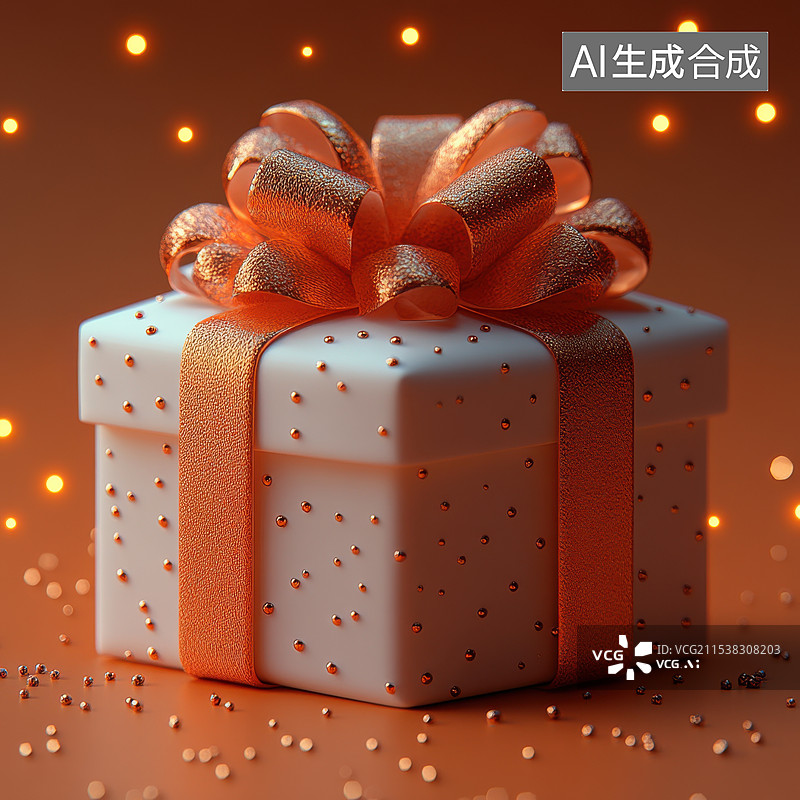 【AI数字艺术】礼盒礼物特效打开的空盒子背景图片素材