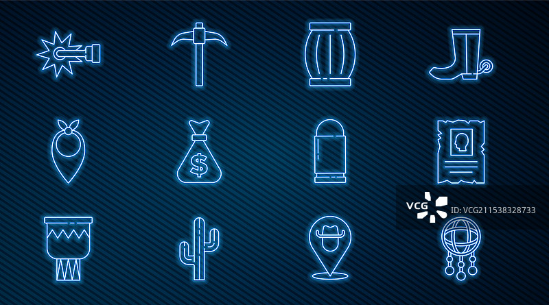 带羽毛的梦捕手线条图案图片素材